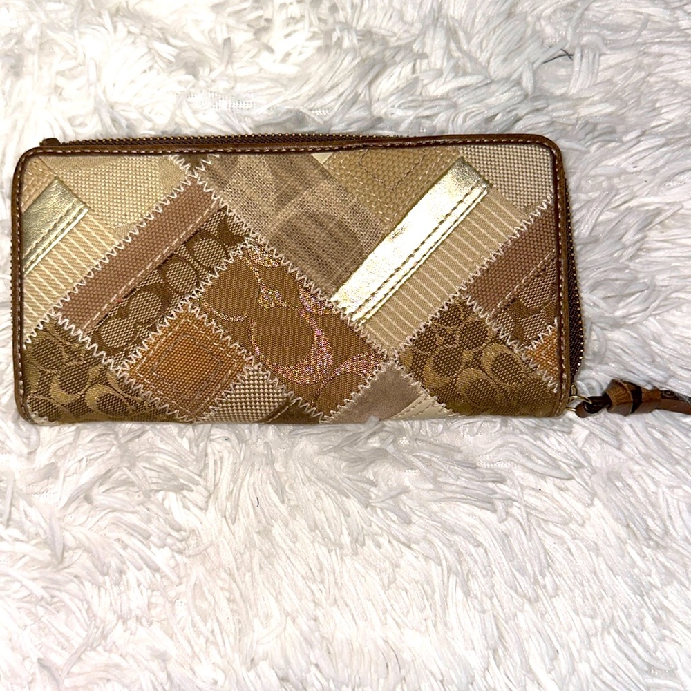 Coach Patchwork vintage wallet